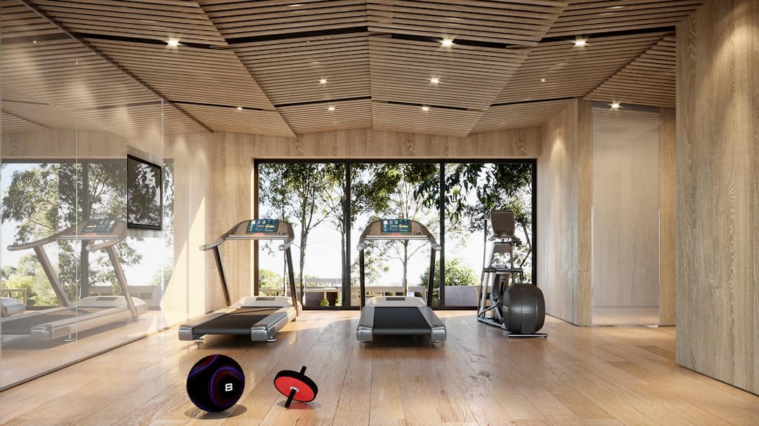 luxury fitness gym