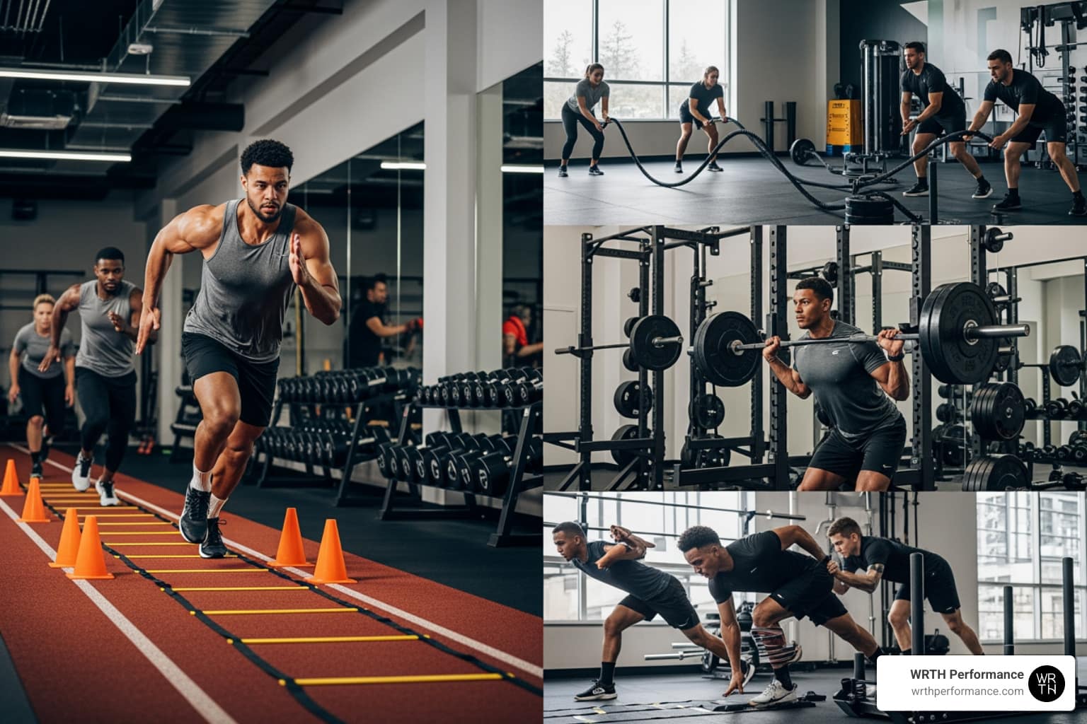 performance training gym athletes speed strength conditioning
