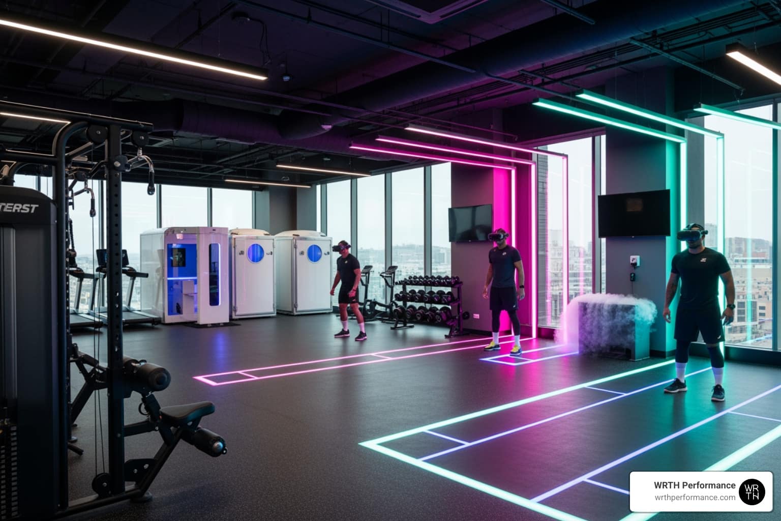 Advanced fitness solutions high-tech performance facility
