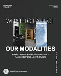 athletic recovery services modern lounge Orlando