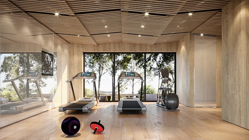 luxury fitness gym