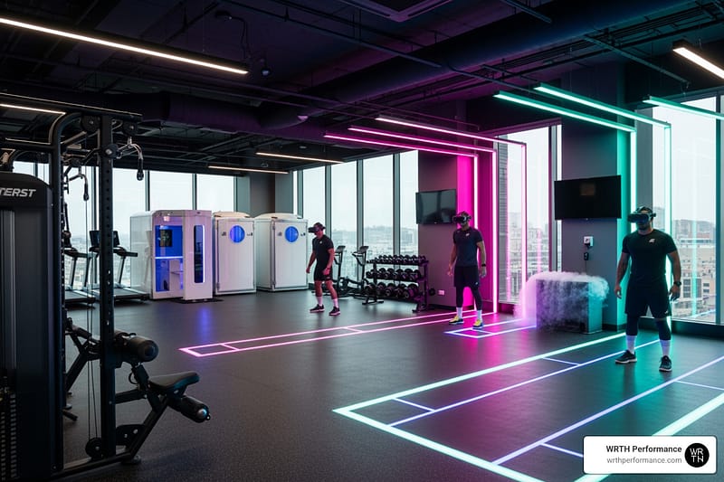 Advanced fitness solutions high-tech performance facility