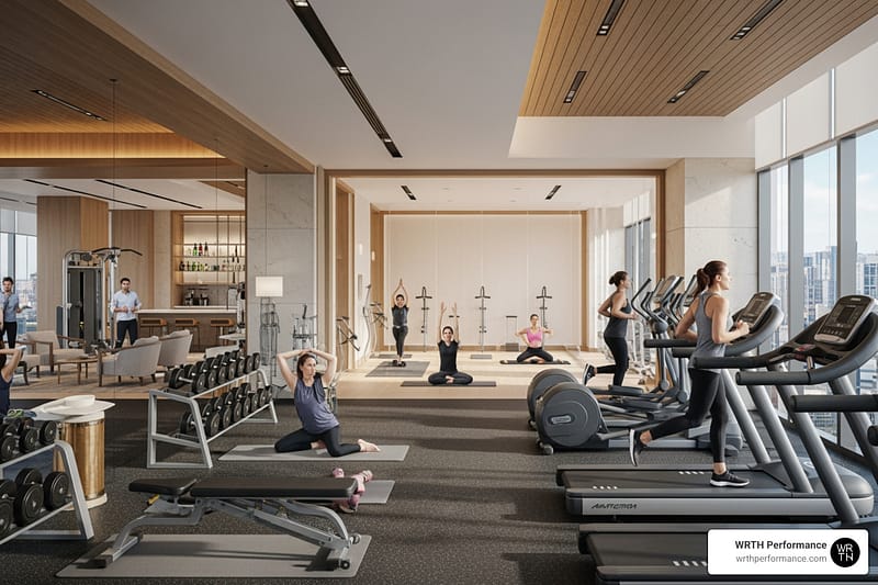 executive health club premium fitness wellness leadership performance