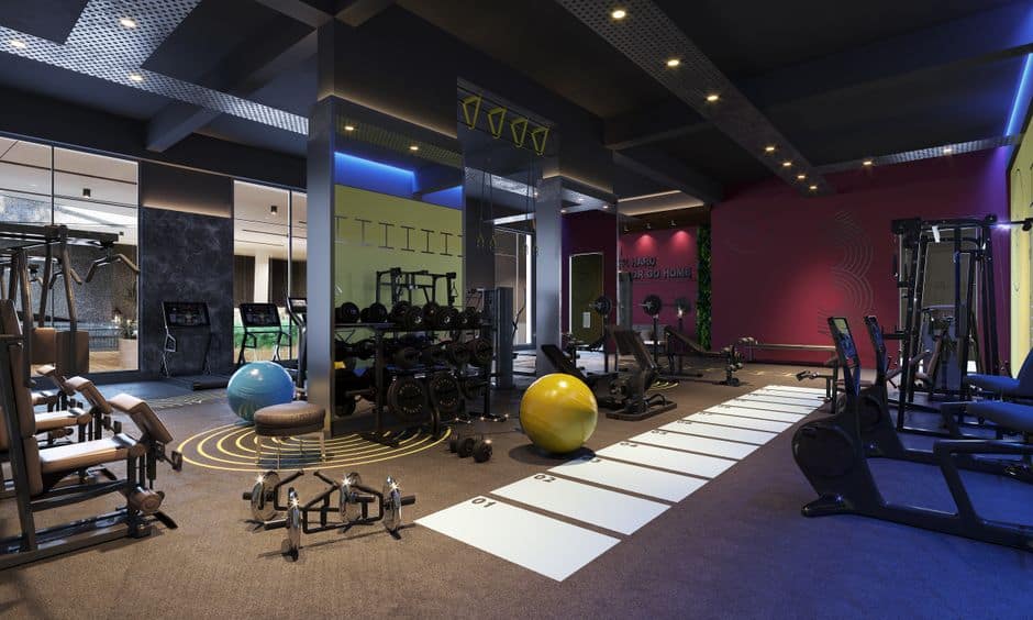 private gym access
